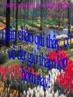 Bài 4: ôố Trung bình cộng