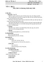 Giáo án Tin học lớp 8 cả năm_CKTKN_Bộ 10