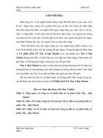 luận văn kế toán Thực tế tổ chức công tác kế toán tại Côn ty đầu tư và phát triển cổ phần Tân á Đại Thành