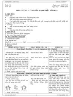 Giáo án Tin học lớp 9 cả năm_CKTKN_Bộ 9