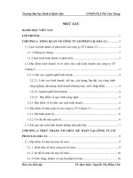 Báo cáo kiến tập tại CÔNG TY CỔ PHẦN LILAMA 3.3