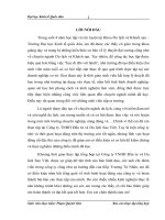 luận văn quản trị kinh doanh  Hoạt động kinh doanh của Công ty TNHH Đầu tư và Du lịch Sao Việt