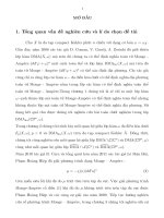 Một số lớp trong phương trình MongeAmp è re trên miền siêu lồi và đa tạp compact Kahler