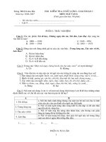 Đề + Đáp án Thi GD1 Văn 8 (06-07)