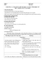 Giáo án Tin học lớp 6 trọn bộ_CKTKN_Bộ 10