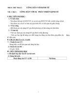 Giáo án GDCD lớp 11 chuẩn KTKN_Bộ 17