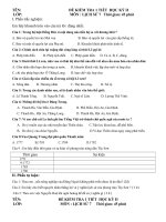 kiểm tra 1 tiết sử 7