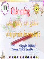 Tiết 31 Ôn tập bài hát Hô la hê - Hô la hô