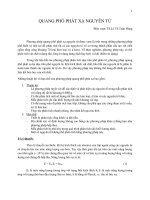 TÀI LIỆU VỀ QUANG PHỔ PHÁT XẠ NGUYÊN TỬ