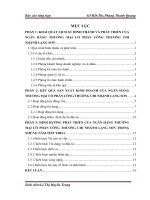 Báo cáo thực tập tốt nghiệp NGÂN HÀNG THƯƠNG MẠI CỔ PHẦN CÔNG THƯƠNG CHI NHÁNH LẠNG SƠN