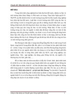 Chuyên đề Điều kiện kinh tế xã hội tỉnh Hải Dương