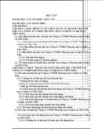 luận văn kế toán  Hoàn thiện Kế toán doanh thu, chi phí và kết quả kinh doanh tại Công ty TNHH Thương mại và dịch vụ Tiên Tiến