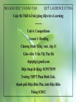Slide english 11 unit 6 competitons _reading _T.T.T Ha