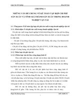 luận văn kế toán NHỮNG VẤN ĐỀ CHUNG VỀ KẾ TOÁN TẬP HỢP CHI PHÍ SẢN XUẤT VÀ TÍNH GIÁ THÀNH SẢN XUẤT TRONG DOANH NGHIỆP VẬN TẢI