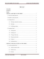 Đồ Án Tốt Nghiệp Kỹ Sư Xây Dựng Khóa 2007-2012 Thiết kế cao ốc văn phòng Sunrise Office Building  Phan Thanh Bình