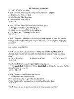 Đề Olimpic lớp 5 Năm học 2010-2011 Đề 12