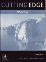 Tài liệu Cutting Edge - Advanced - workbook