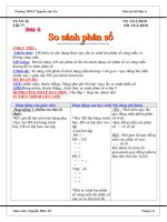 giáo án toán 6 tuần 26.27.28