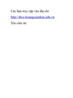 Đề và ĐA thi HSG tiếng Anh 9. Năm 2010-2011