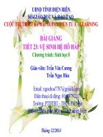 Slide sinh 8 vệ sinh hệ hô hấp _Gv T.V Cương ft T.N Hòa