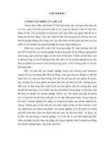 luận văn kế toán  Hoàn thiện phương pháp kế toán chi phí sản xuất và tính giá thành tại Công ty Cổ phần công nghiệp Thanh Hiền