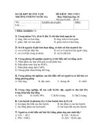 kiểm tra 1tiết kì II-hoá 10-số 2