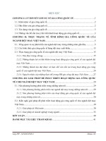 Thực trạng về hoạt động gia công quốc tế của ngành dệt may Việt Nam