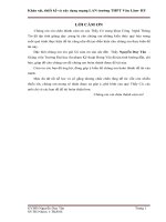 Xây dựng hệ thống mạng cho trường THPT