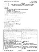 Giáo án Tin học 11 chuẩn KTKN_Bộ 12