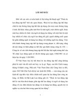 Tiểu luận vấn đề thoả ước lao động tập thể  lấy ví dụ minh hoạ