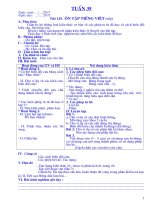 Ngữ văn 7 - Tuần 35 - 37