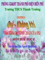 Slide hóa 8 bài 24 tính chất của oxi _N.M Hùng
