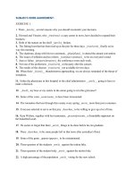 bai on tap  tieng Anh