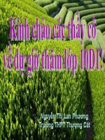 bài 48. chế biến sản phẩm cây công nghiệp và lâm sản