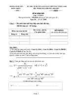 de thi may tinh cam tay huyen dong trieu