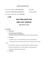 bài Quá trình đẳng tích