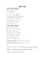 bài tập nâng cao toán 9