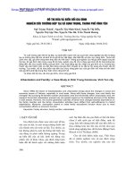 báo cáo khoa học Đô thị hóa và biến đổi gia đình nghiên cứu trường hợp tại xã Định Trung, thành phố Vĩnh Yên