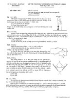 Đề thi HSG Vật lý 9 tỉnh Bình Định 2010-2011.