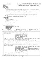 Giáo án Tin học lớp 10 chuẩn KTKN_Bộ 17