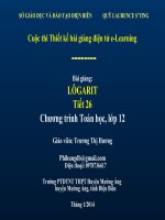 tóan 12 logarit _T.T Hương