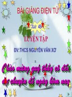 LUYEN TAP CAC TRUONG HOP DONG DANG CUA TAM GIAC VUONG