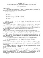 De de suat thi tuyen vao 10 Chuyen VP