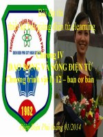 Slide vật lý lớp 12 bài 20 mạch dao động _H.P Hoài