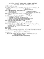 Đề KT cuối năm Ngữ văn 7