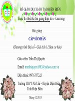 tóan 11 cấp số nhân _T.T Quyên