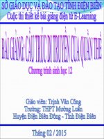 Slide sinh 12 cấu trúc di truyền của quần thể _T.V Công