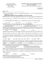 ĐỀ THI THỬ THPT ĐỨC THỌ LẦN 2 (MÃ 667)