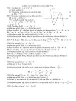 ôn thi tốt nghiệp toán lớp 12
