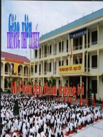 Tiết 49:Phản ứng ô xi hóa khử- GV: Trương Luyến-THCS Nguyễn Đức Cảnh